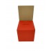 FixtureDisplays® 10PK Red Small Mini Raffle Ticket Cardboard Box 6x6x12